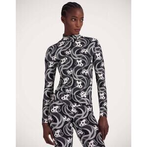 La DOUBLEJ Turtleneck Top in Aperol S